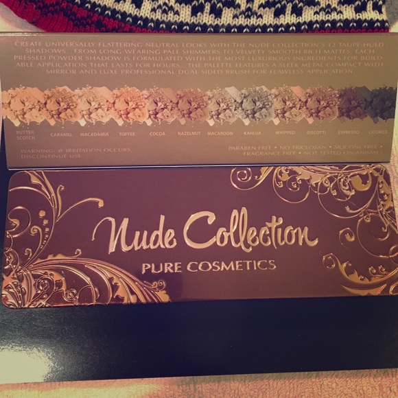 Pure Cosmetics Other - Pure Cosmetics Nude Collection Eyeshadow Palette