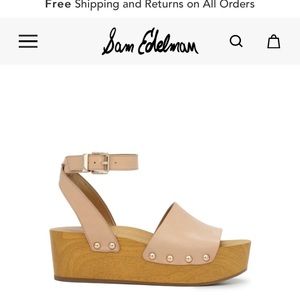 Sam Edleman Brynn naked leather sandal