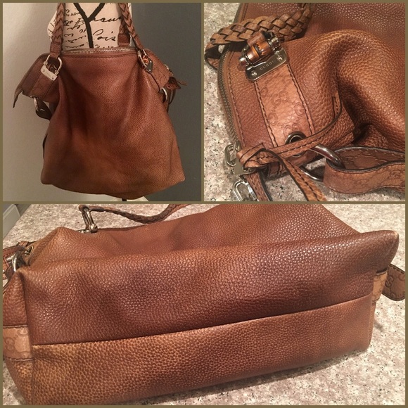 🚫SOLD🚫Authentic ALL LEATHER Large Gucci - Picture 3 of 4