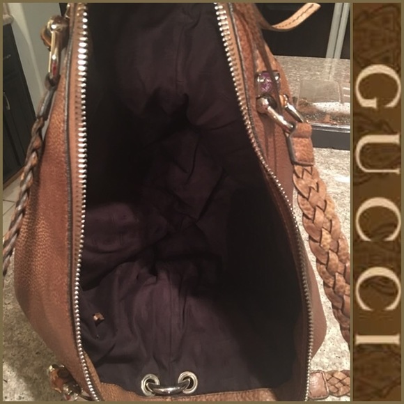 🚫SOLD🚫Authentic ALL LEATHER Large Gucci - Picture 4 of 4