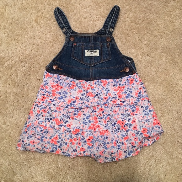 Baby Girl Overalls with Skirt style bottom