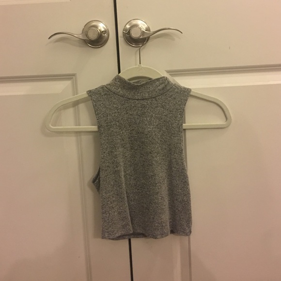 Sweater crop top