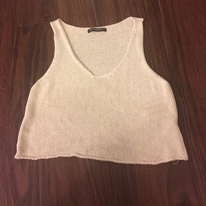 Knit crop top from Pac Sun.