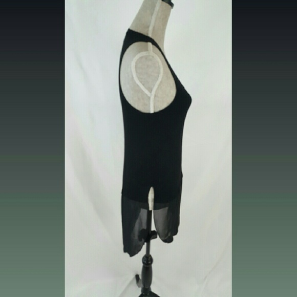 Bozzolo Knit / Sheer Tanktop with Pocket - Picture 3 of 4