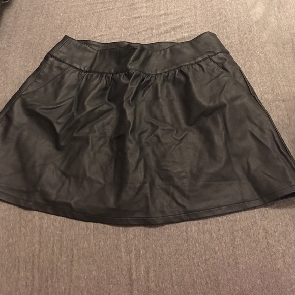 Leather Skirt