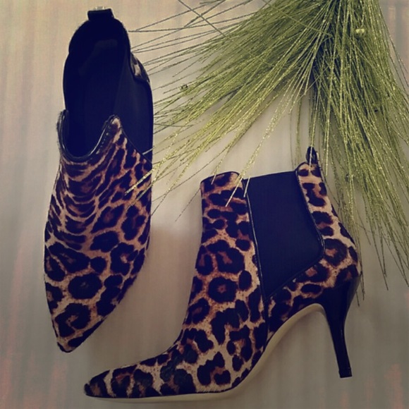 Michael Kors Leopard Booties 🌟