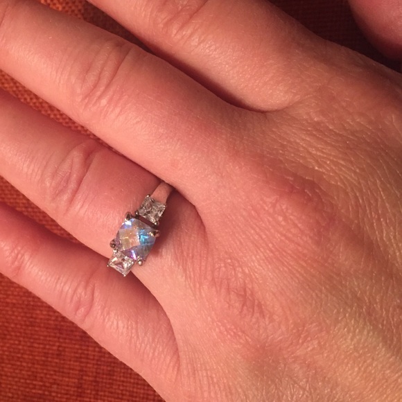 Costume three-stone ring - new and never worn!