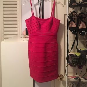 BCBG red dress