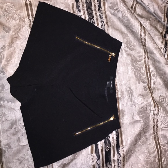 Black dress shorts