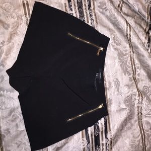 Black dress shorts