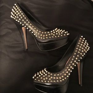 Studded heels!