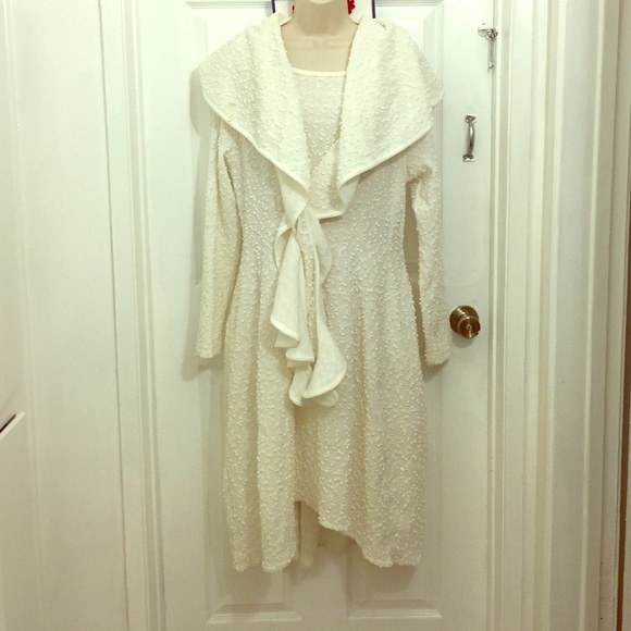 White ivory dress