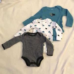 👶🏻 Carter's Thermal Onesie Pack (NB)