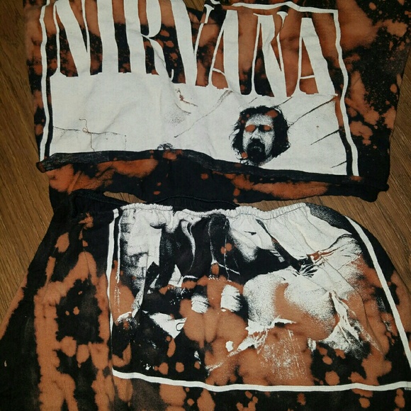SOLD Band T-shirt two piece FOR SALE - Picture 2 of 2