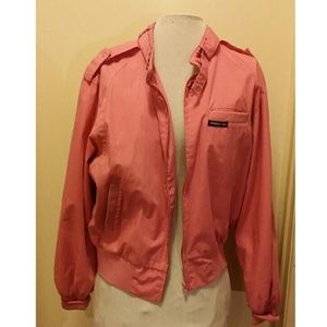Pink Members Only Bomber Jacket