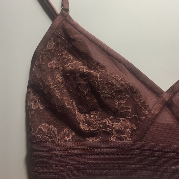 Mauve Brown Bralette - Picture 4 of 4