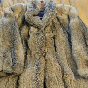 Australian fox fur coat