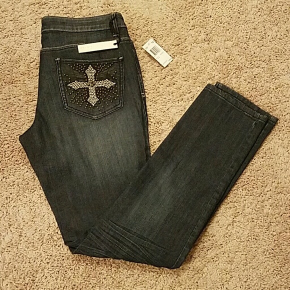 Buffalo Mid-rise Skinny Leg Jeans