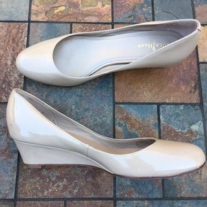 Cole Haan Nike Air Cushion Wedge Patent Leather