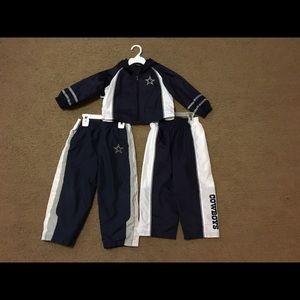 Authentic NFL Apparel-Dallas Cowboy 2T Windsuit