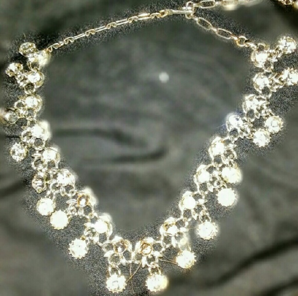 Rhinestone choker circa 1940's