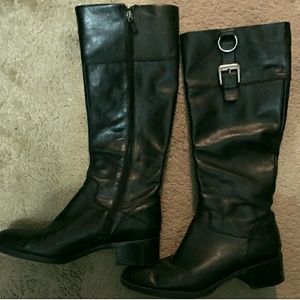 Franco Sarto black boots