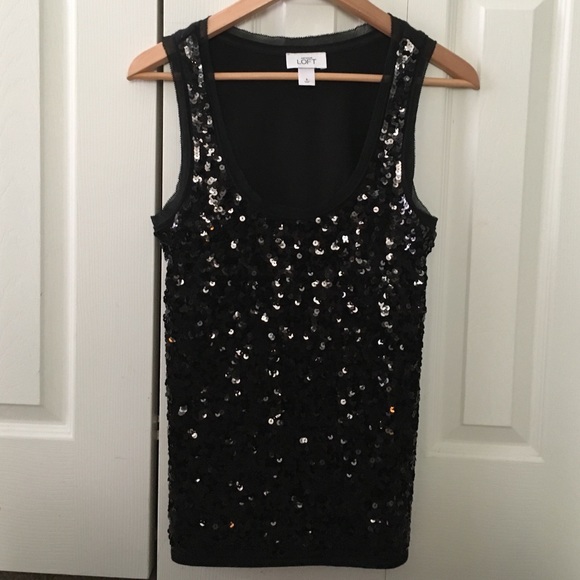 Loft Sequin Tank Top