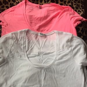 VS PINK scoop tee 2 for $10 deal
