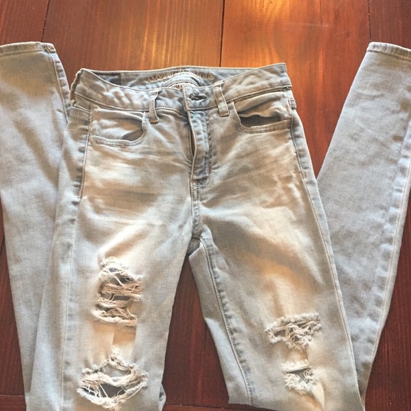 American Eagle jeans.