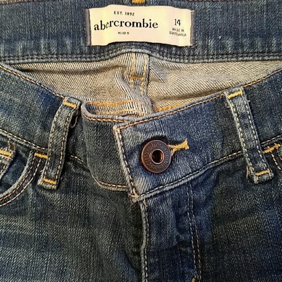 ABERCROMBIE & FITCH GIRLS JEANS SIZE 14