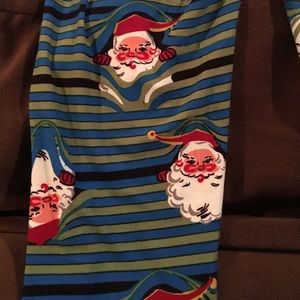 Lularoe Santa leggings new