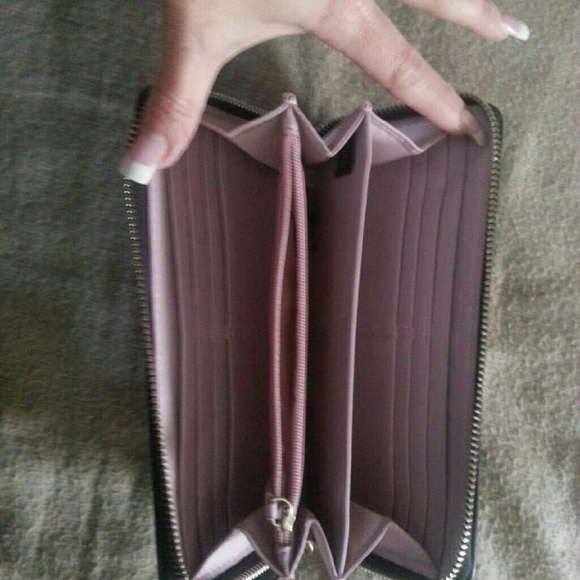 Coach Brown Pebble Wallet. REDUCED