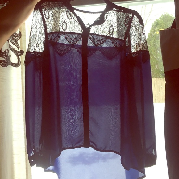 Royal Blue blouse