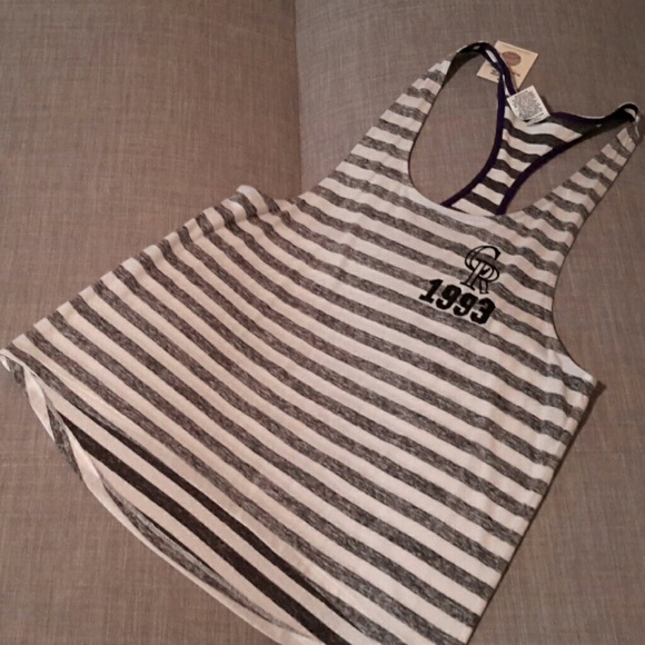 PINK Victoria's Secret Tops - Pink limited addition rockies tank