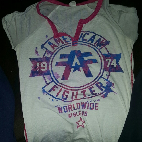 American fighter shirt