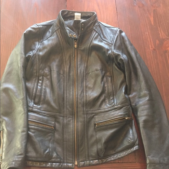 Leather jacket
