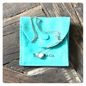 Tiffany & Co. Sterling Silver Bean Pendant