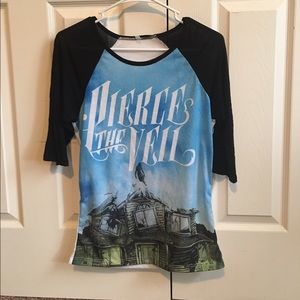 Pierce the veil baseball tee