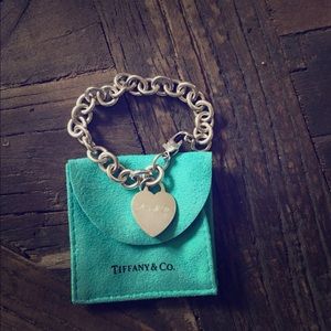 Tiffany & Co. Heart Charm Bracelet