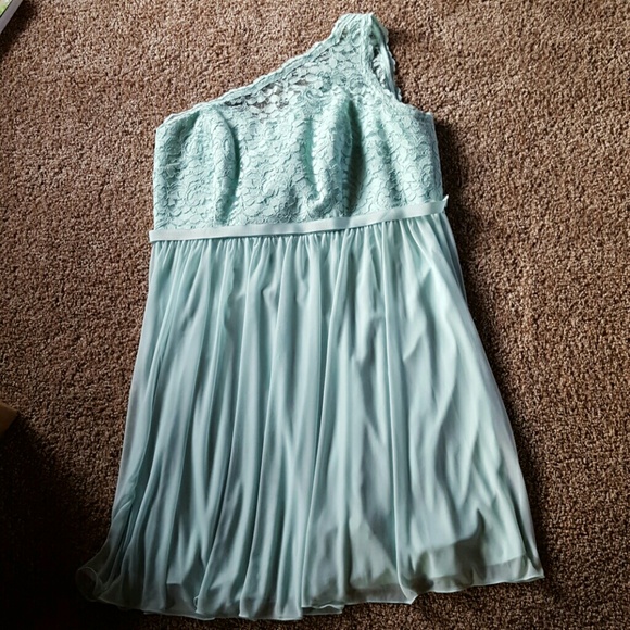 Davids Bridal One Shoulder Dress Size 20