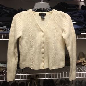 The limited cardigan off white