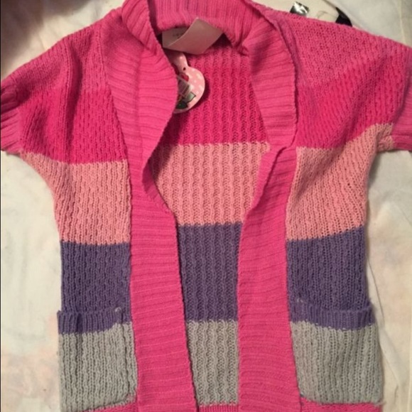 Girls cardigan size 6 - Picture 3 of 4