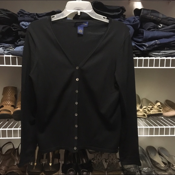 Charter Club black cardigan