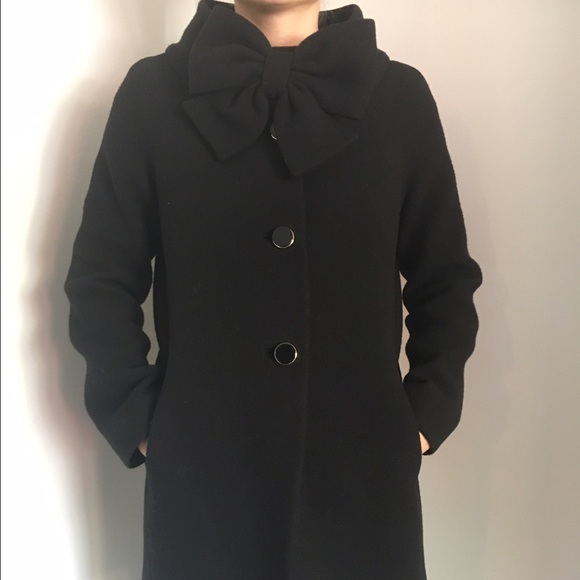 Kate Spade bow coat