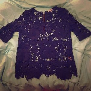 See-thru cute night-out top