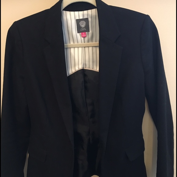 Vince Camuto stretch black blazer Nordstrom Sz 0