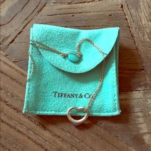 Tiffany & Co. Open Heart Pendant- Sterling Silver