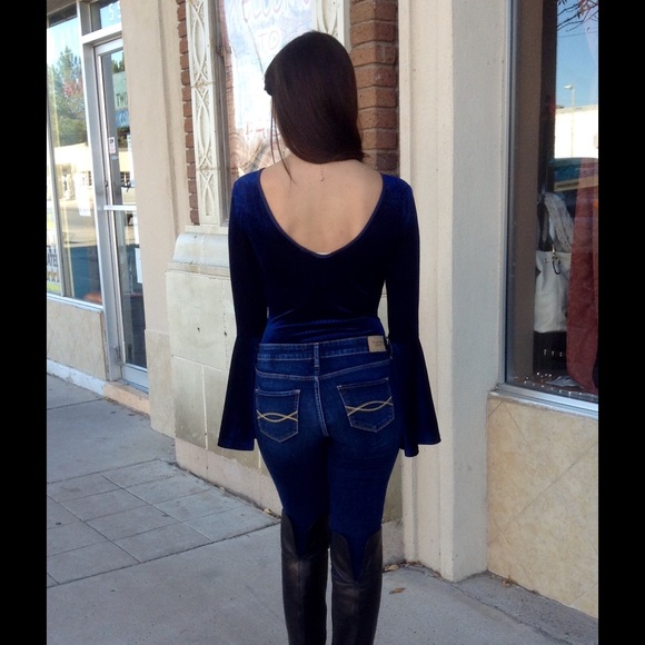Bodysuit-Royal Blue -LAST ONE LARGE - Picture 2 of 4