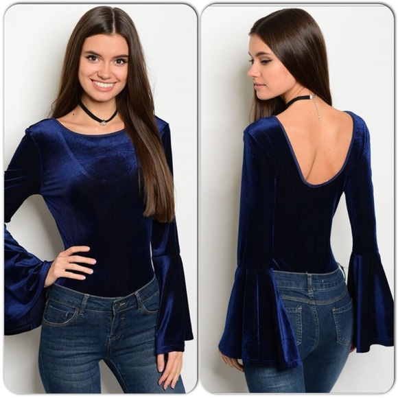 Bodysuit-Royal Blue -LAST ONE LARGE - Picture 3 of 4