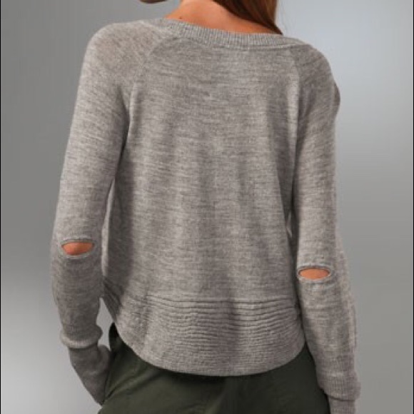 Dolce Vita Baby Alpaca Cropped Sweater in Cream - Picture 2 of 4